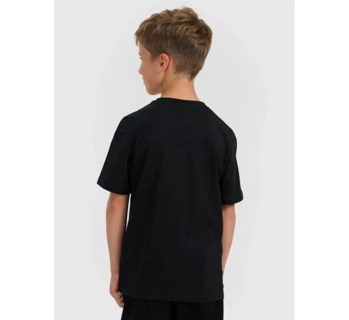 Chlapčenské tričko s potlačou 4F 4FJRAW25TTSHM3168-20S detské