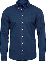 Tee Jays TJ 4002 Džínsová košeľa s dlhým rukávom v keprovej väzbe 18.4002 indigo blue Tee Jays TJ 4002 Džínsová košeľa s dlhým rukávom v keprovej väzbe 18.4002 indigo blue