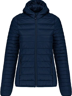 K Lehká dámská prošívaná bunda s kapucí 20. navy model 22512086 - Kariban