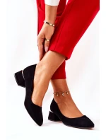 Semišové lodičky Lewski model 21571536 Černé - Boto