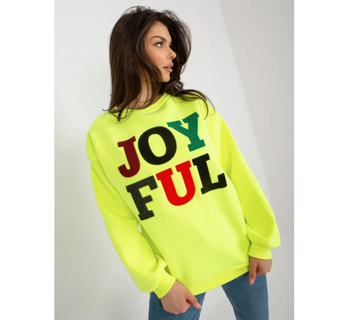 Mikina EM BL 617 5.00X fluo žltá Mikina EM BL 617 5.00X fluo žltá