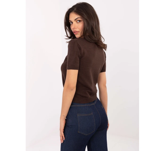 Jumper IT SW 93007.26 hnedý Jumper IT SW 93007.26 hnedý