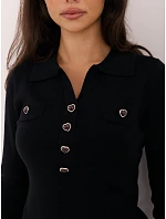 Sweter PM SW model 22400737 czarny - FPrice Sweter PM SW model 22400737 czarny - FPrice