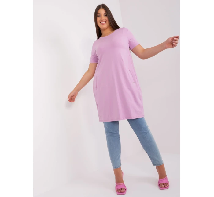 RV SK 8768 šaty.17P svetlo fialová RV SK 8768 šaty.17P svetlo fialová