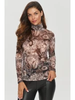 Blúzka model 200052 Macadamia Blúzka model 200052 Macadamia