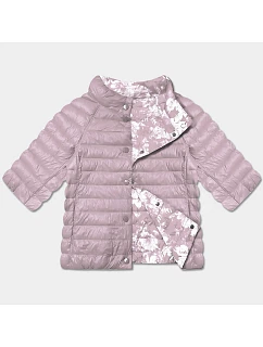 Dámske plus size sako s 3/4 rukávmi Minority špinavá ružová/floral (M23-7010-52)