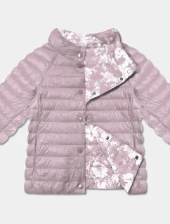 Špinavě oboustranná dámská plus size bunda se 3/4 rukávy model 21073869 - MINORITY