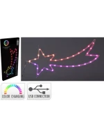 DEKORATÍVNE ZÁVESNÉ SVETLO COMET 35 LED RGB USB