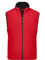 JN 136 Pánská 3vrstvá softshellová vesta model 22485656 red - Daiber JN 136 Pánská 3vrstvá softshellová vesta model 22485656 red - Daiber