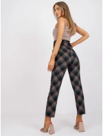 DHJ nohavice SP 3689.08 čierna a zelená