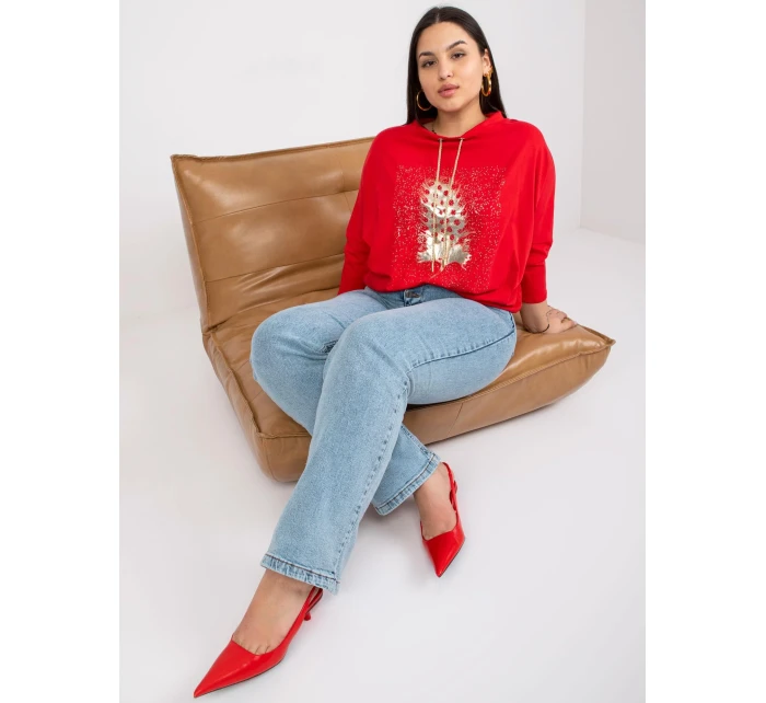 Halenka RV BZ model 17157395 červená - FPrice Halenka RV BZ model 17157395 červená - FPrice