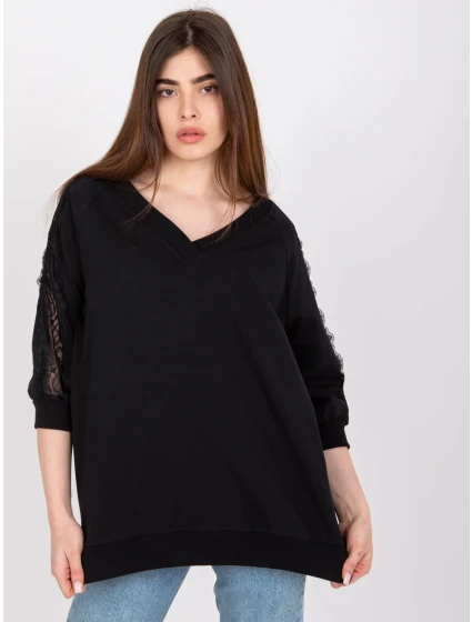 Blúzka RV BZ 7557.01 čierna Blúzka RV BZ 7557.01 čierna