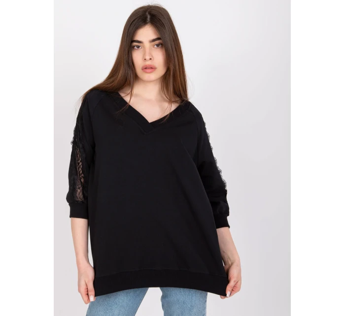 Blúzka RV BZ 7557.01 čierna Blúzka RV BZ 7557.01 čierna