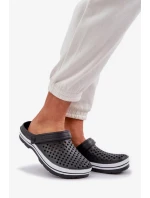 Dámske ľahké penové papuče - čierne