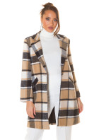 Sexy Koucla Karo coat with pockets