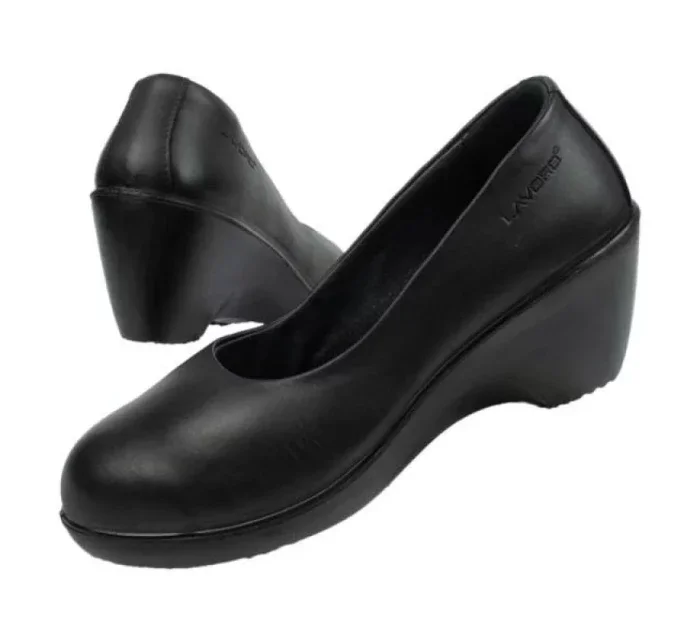 Dámska pracovná obuv lodičky na podpätku Lavoro Grace W 1133.00 Čierna - Lavoro