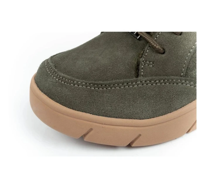 Dámska členková obuv F30232 1020 400Tmavo zelená s hnedou - Scholl