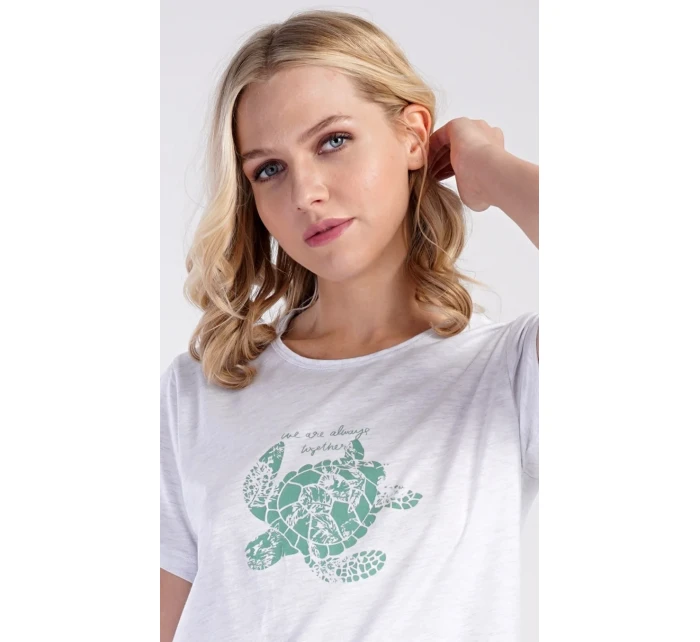 Dámská noční košile s krátkým rukávem model 20207788 - Vienetta