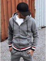 pánské tmavě šedé tepláky model 21971518 - FashionStreet