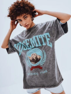 dámské tričko s potiskem graphite Dstreet model 21977329 - FashionStreet