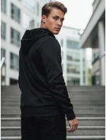 Pánská mikina s kapucí černá Dstreet model 21982570 - FashionStreet
