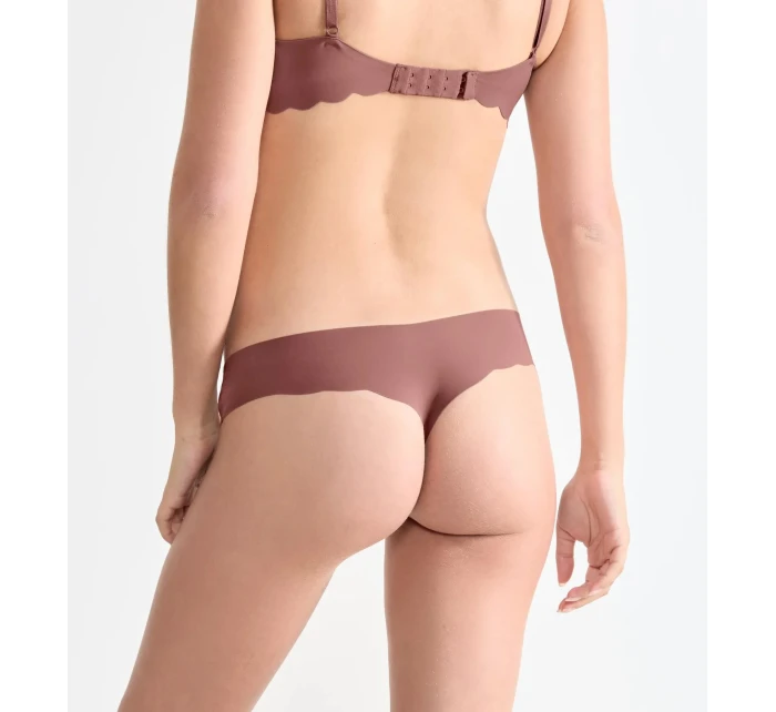 Dámske nohavičky ZERO Microfibre 2.0 Hipstring 2P - CACAO - hnedé 1141 - SLOGGI