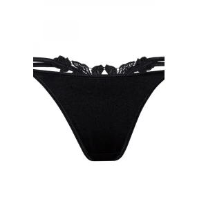 Dámske tangá Agnez black - ROZA