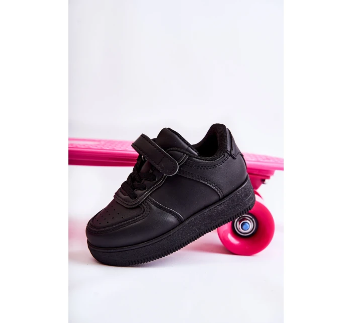 Dětská sportovní obuv se suchým zipem Černá model 21587391 - Boto