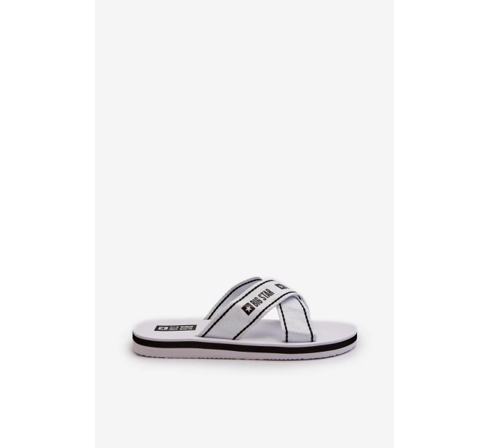 Dámské žabky na pěnové podrážce Big Star model 21652798 Bílé - Big Star Shoes