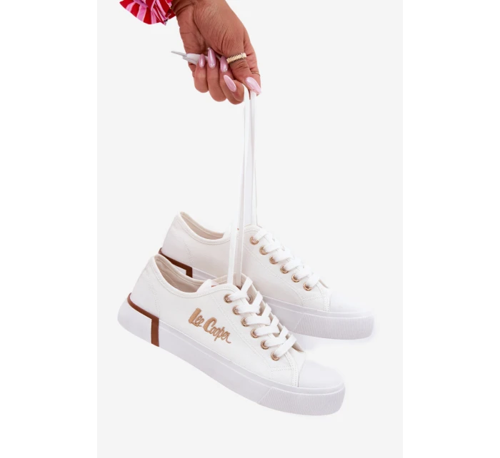 Dámské Textilní Tenisky model 21693288 Bílé - Lee Cooper