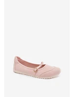 Športové balerínky s remienkom Pink Charmy
