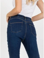 Nohavice D85008E61969 tmavomodré