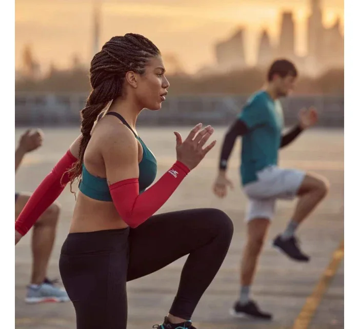 Kompresné legíny SPORT RASL-11016RD Červený vzor - Reebok