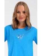 Dámské domácí šaty s krátkým rukávem model 21044659 - Vienetta