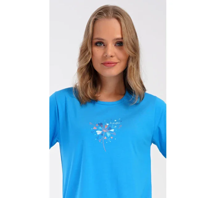 Dámské domácí šaty s krátkým rukávem model 21044659 - Vienetta