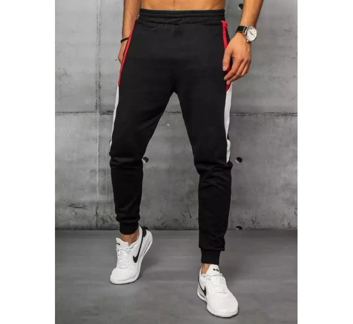 Pánské černé tepláky Dstreet model 21963043 - FashionStreet