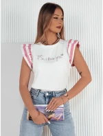 Dámské tričko růžové Dstreet model 21973993 - FashionStreet