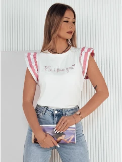 Dámské tričko růžové Dstreet model 21973993 - FashionStreet