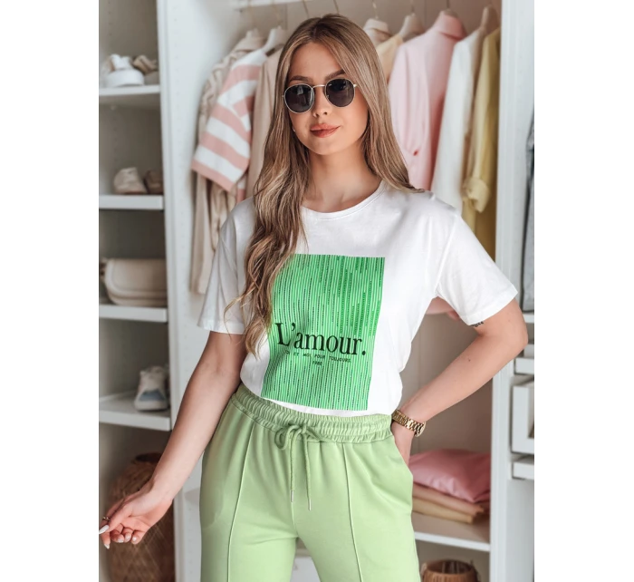 Dámské tričko bílé Dstreet model 21976526 - FashionStreet Dámské tričko bílé Dstreet model 21976526 - FashionStreet