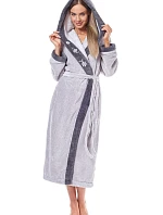 Dámsky župan L&L 9145 Hft long 5XL