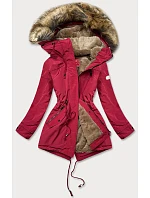 PARKA DAMSKA Z CZERWONA model 21243414 - LHD PARKA DAMSKA Z CZERWONA model 21243414 - LHD