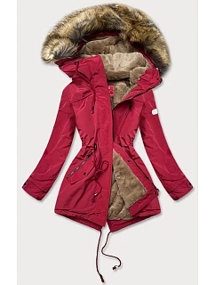 PARKA DAMSKA Z  CZERWONA model 21243414 - LHD