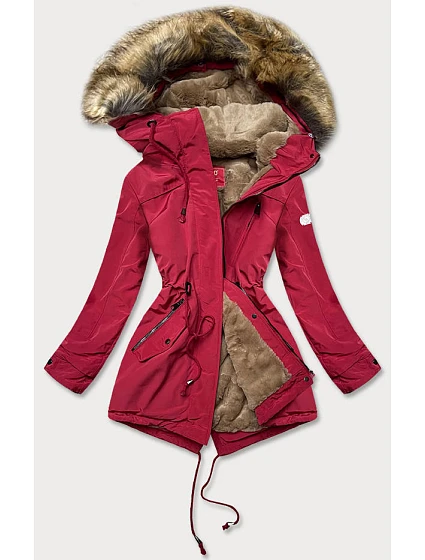 PARKA DAMSKA Z CZERWONA model 21243414 - LHD PARKA DAMSKA Z CZERWONA model 21243414 - LHD