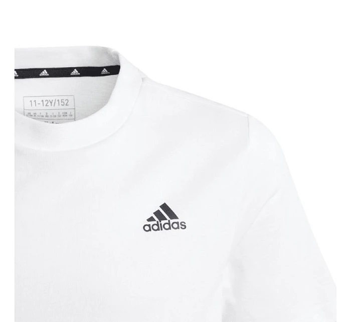 Adidas Essentials Small Logo Cotton Tee Jr IB4093 tričko