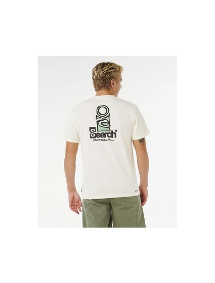 Koszulka męska Tee biała model 22245135 - Rip Curl Koszulka męska Tee biała model 22245135 - Rip Curl