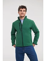 Pánská 3vrstvá softshellová bunda 10. bottle green model 22466442 - Russell Athletic Pánská 3vrstvá softshellová bunda 10. bottle green model 22466442 - Russell Athletic