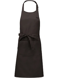 K 885 Zástěra s laclem model 22511034 chocolate - Kariban