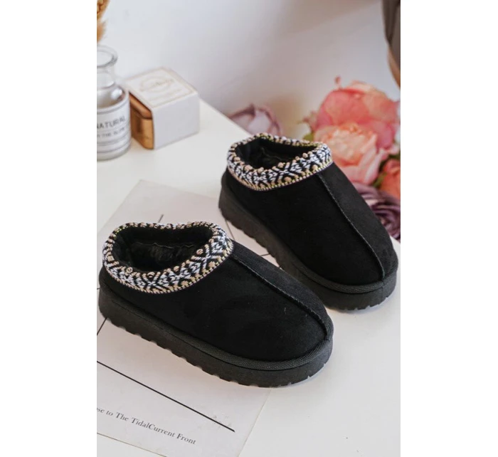 Dětské Boty Černé model 21640284 - Boto Dětské Boty Černé model 21640284 - Boto