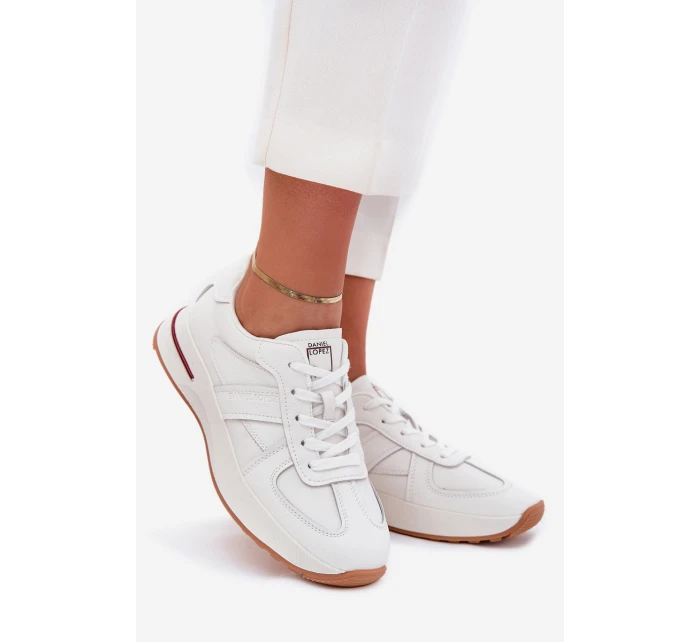Kožené Dámské Sportovní Boty Tenisky Just Dare Bílé model 21703407 - Daniel Lopez Just Dare Kožené Dámské Sportovní Boty Tenisky Just Dare Bílé model 21703407 - Daniel Lopez Just Dare