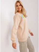 Bluza EM BL 617 model 18900596 beżowy - FPrice Bluza EM BL 617 model 18900596 beżowy - FPrice